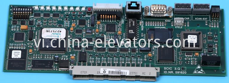 Schindler 3300 / 5400 Elevator Mainboard 591620 